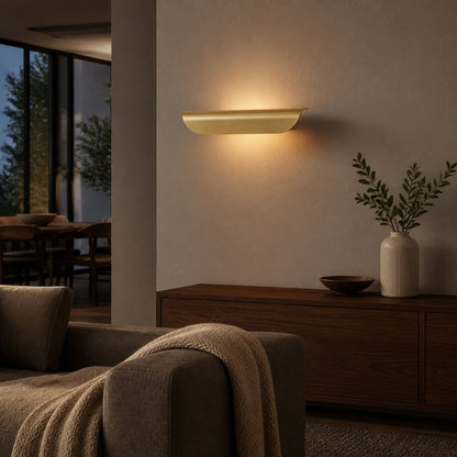 Hidra Modern Metal Wall Sconce – Minimalist Down-Light Sconce for Modern Homes