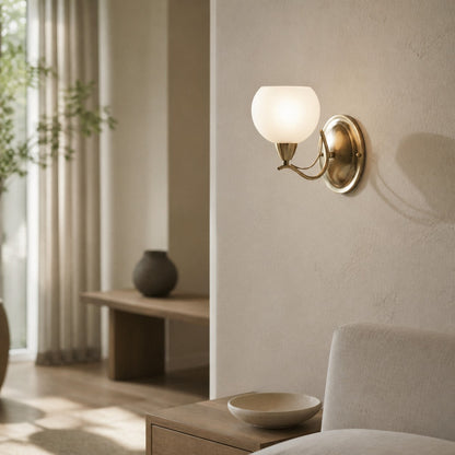 Armicora Modern Curved Wall Light – Elegant Decorative Fixture for Living Rooms & Bedrooms