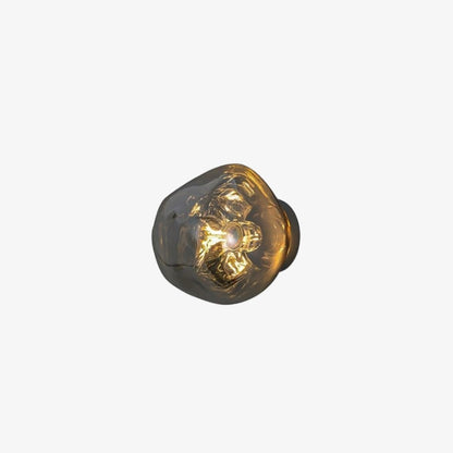 Glyador Modern Effect Wall Sconce Organic Surface Light for Living Room N27