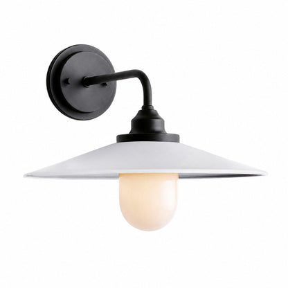 Cordax Wandleuchte im Utility-Stil – Metall und Glas für die Innen- und Außendekoration