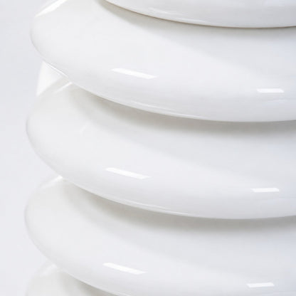 Ribbed Glass Pendant Light