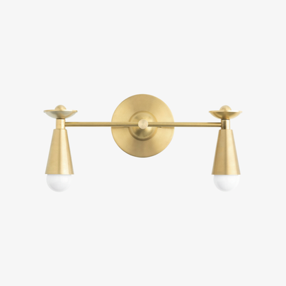 Pyralis Cone Modern Art Deco Lighting - Vintage Style Vanity Sconce Light