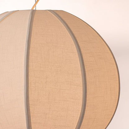 Alvian Adjustable Pendant Light with Linen Shade for Dining Room and Kitchen Island