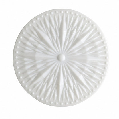Mistaro Minimal Glass Ceiling Lamp - Flush Mount Design for Living Room and Bedroom