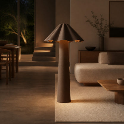 Weavara Skulpturale Stehleuchte – Modernes Übergangsdesign für Wohnzimmer und Lounges