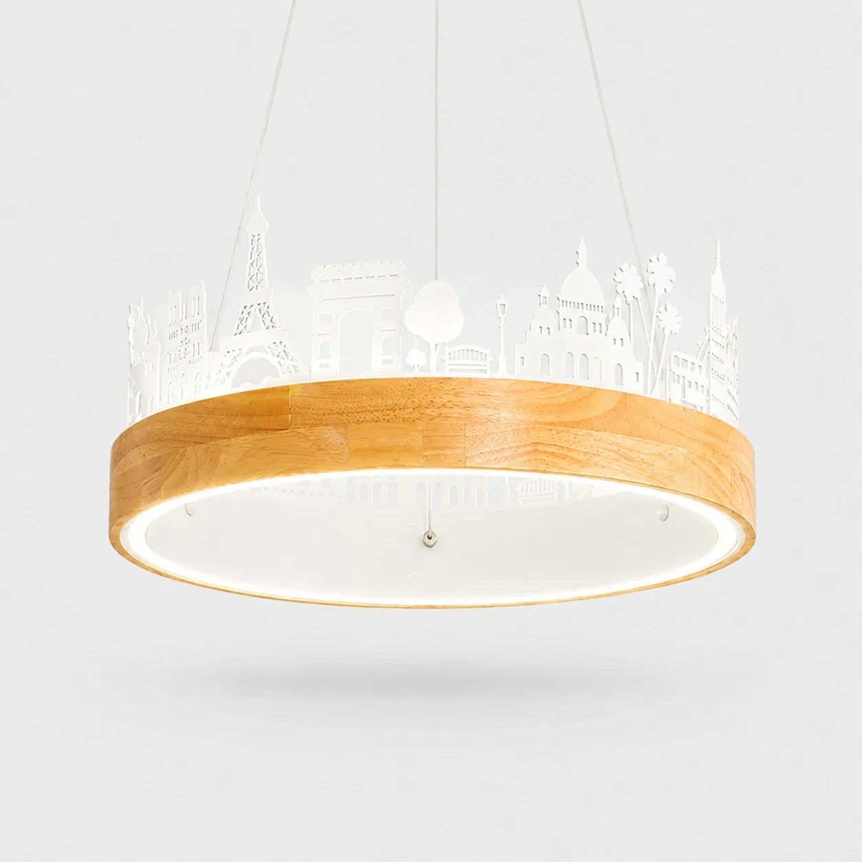 42 cm (16.5 in) (16.5 in) white pendant light
