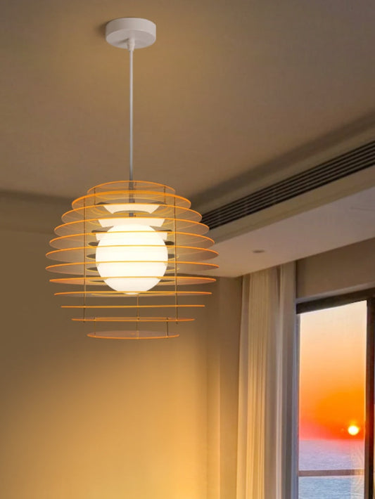 Acryl Sunrise Pendelleuchte