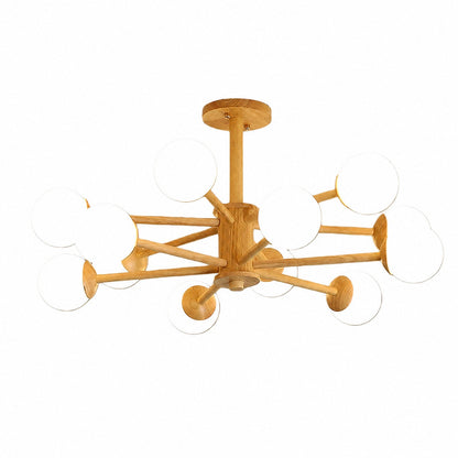 Orrise Molecular Design Ceiling Lamp - Artistic Branch Lighting Chandelier for Home Spaces