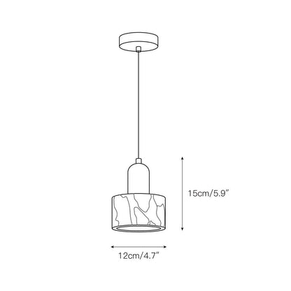 Dekum Marble Pendant Lamp