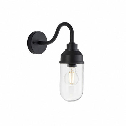 Trevanta Contemporary Outdoor Wall Light – Minimalist Lantern for Entryways & Facades