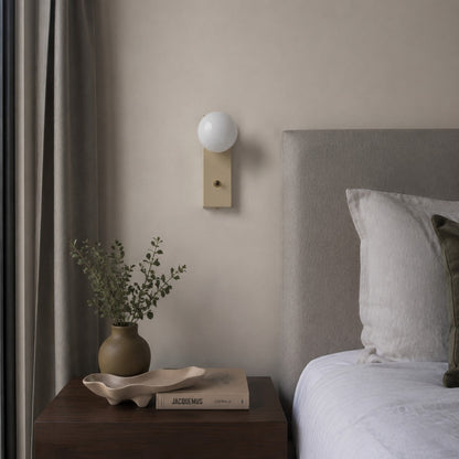 Bedroom wall installation scene