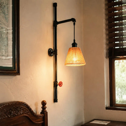 Bedroom wall installation scene