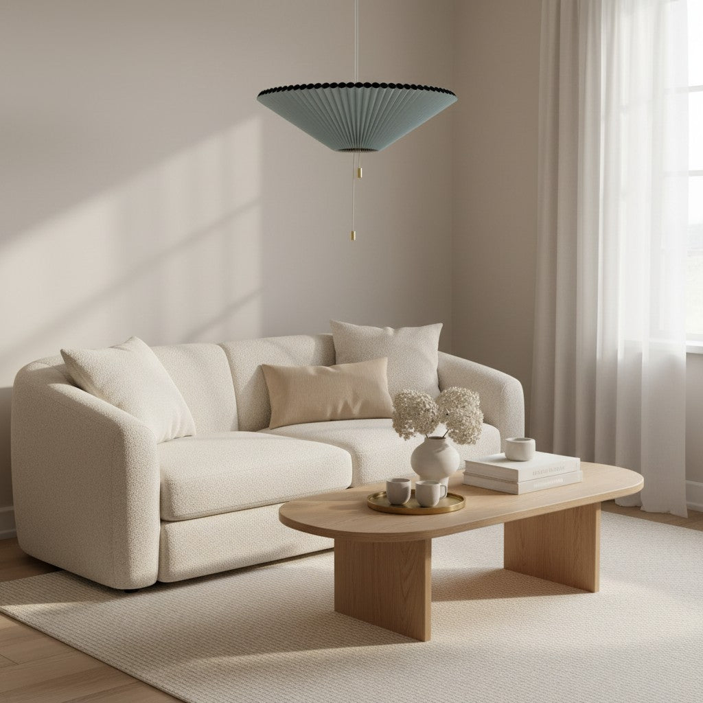 Vellmuse Vintage Interactive Umbrella Pendant Lamp - Adjustable Lampshade Light for Any Space N25