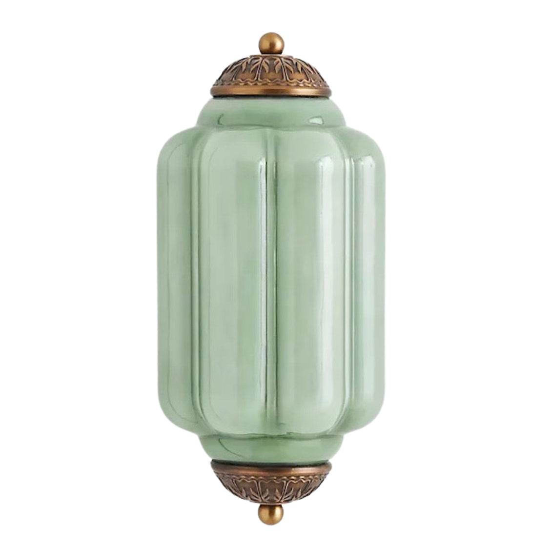 Eloise Unterputz Wandleuchte - Retro Wandleuchte Milchglas