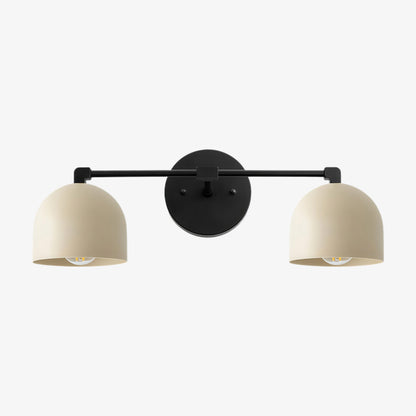 Metio Dome Mid-Century Deep Ball Vanity Lamp - Brass Wall Sconce