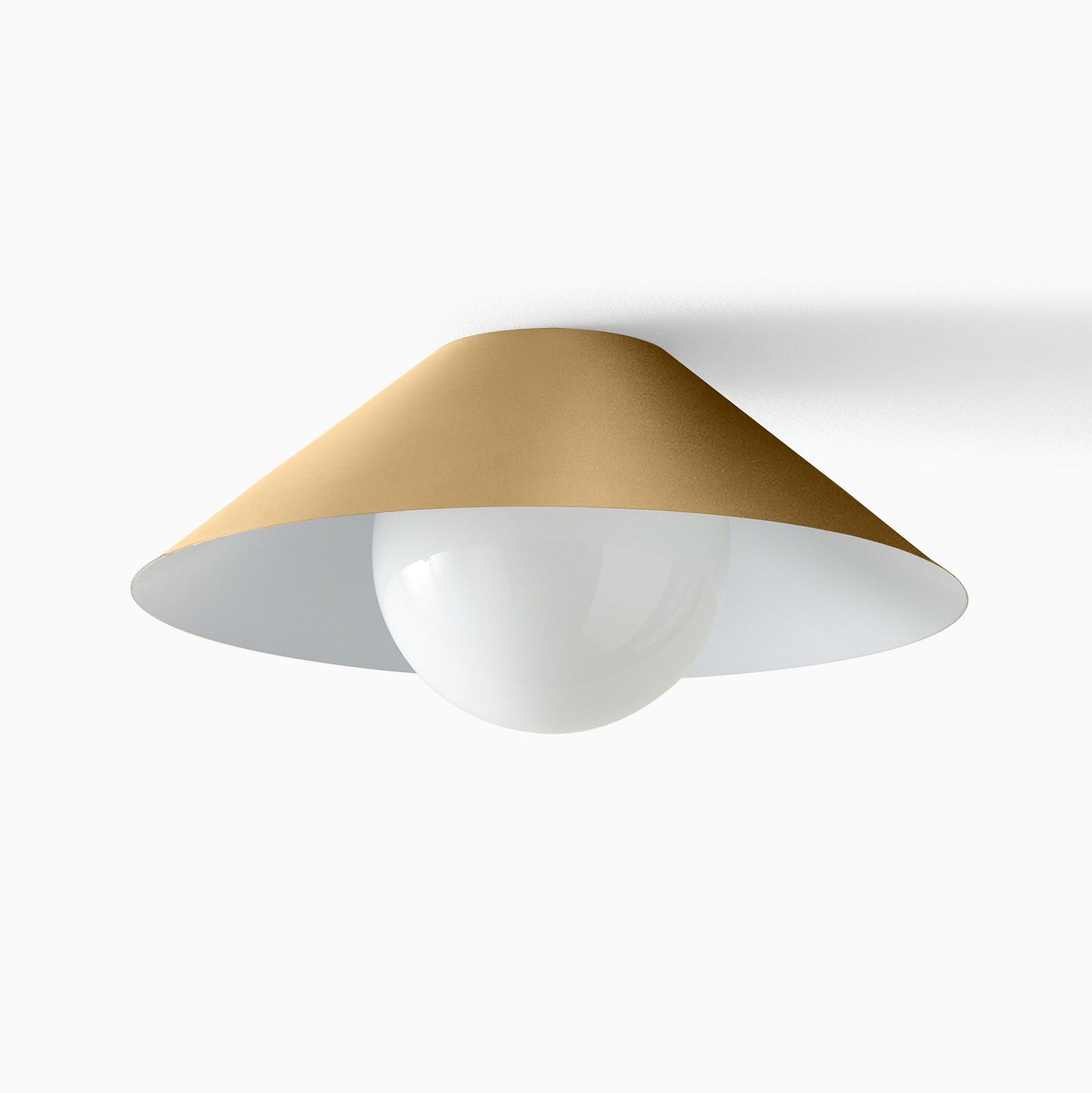 Brivana Semi-Flush Ceiling Light – Minimalist Design for Bedrooms & Living Rooms