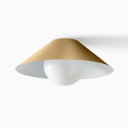 Brivana Semi-Flush Ceiling Light – Minimalist Design for Bedrooms & Living Rooms