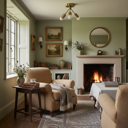 Mobilux Line Modern Brass Flush Mount - Minimalist Gold Ceiling Light for Bedroom