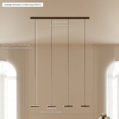Minimalist Round Flat Evanos Pendant Light