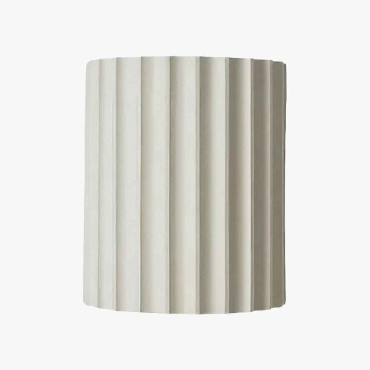 Ribellex Minimalist Ribbed Fluted Wall Light Sculptural Wall Lamp for Bedroom Hallway N59