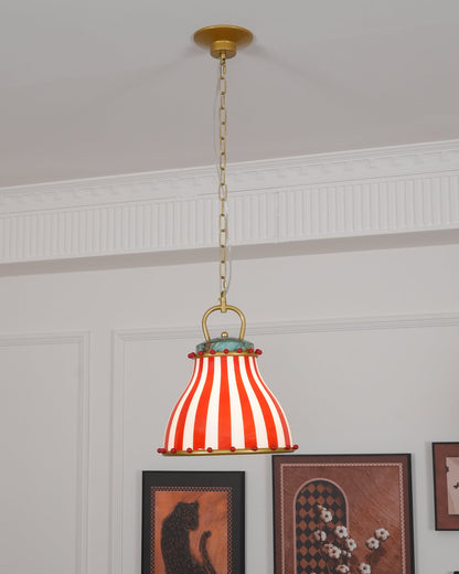 Dekoration Retro Glas Zirkus Pendelleuchte