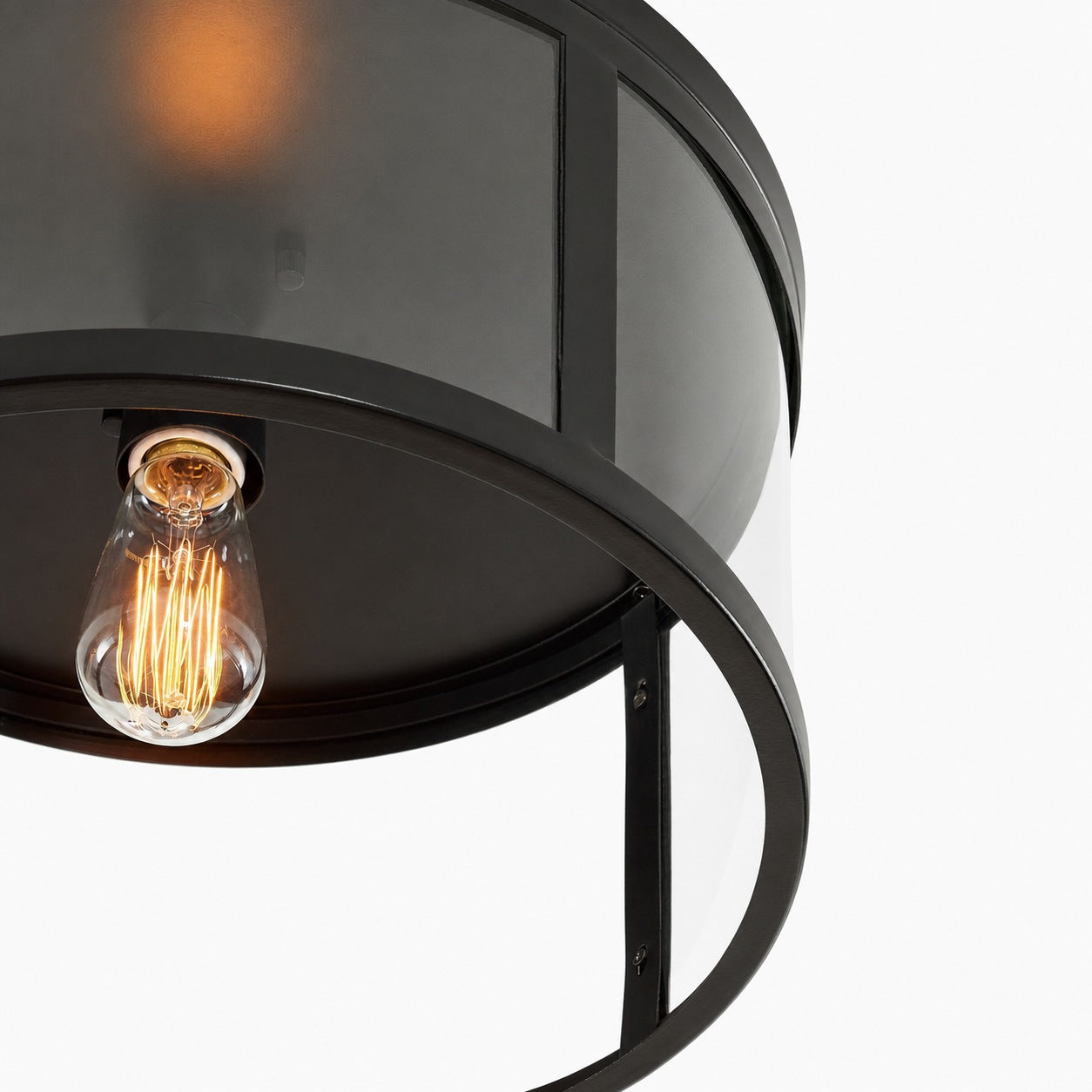 Ferrix Minimalistische Eisen Flush Mount Deckenleuchte für Veranden und Flure