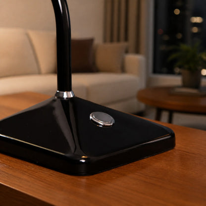Modryx Mini Table Lamp – Pyramid Base Classic Heritage Design for Home