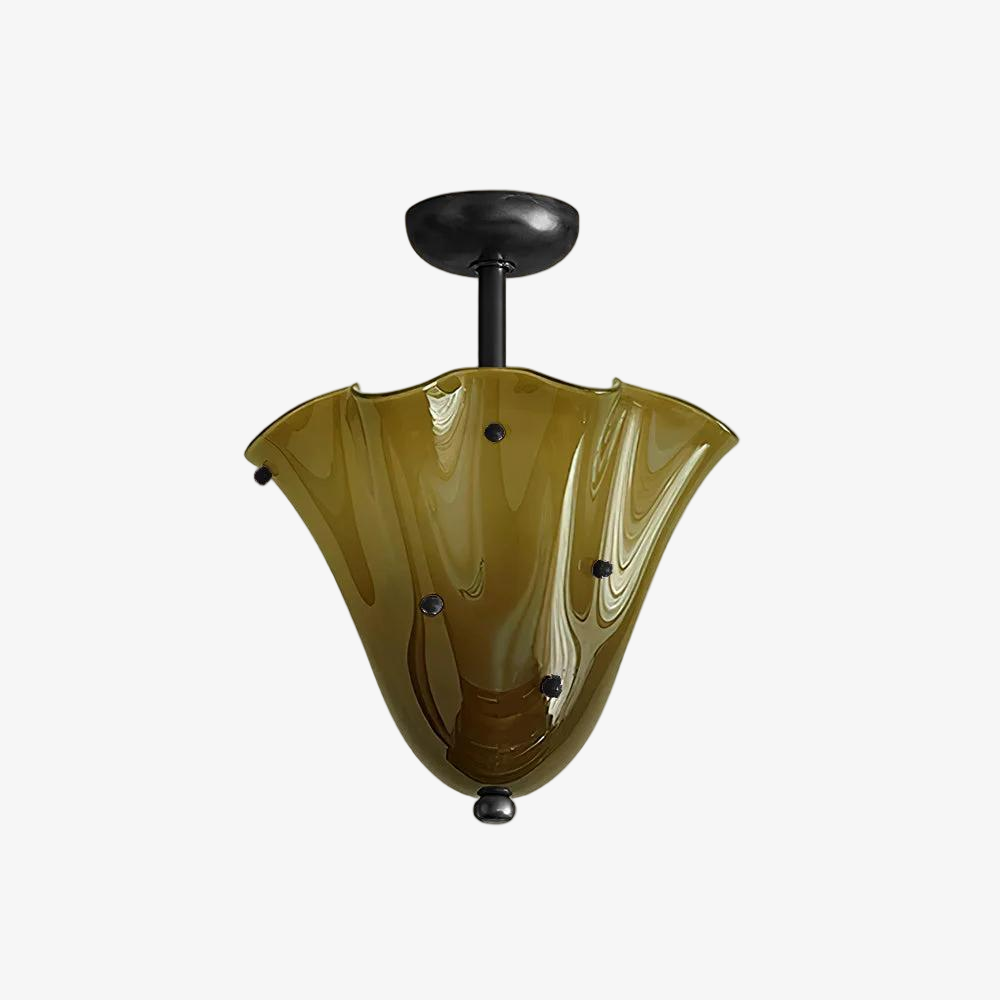 Bellina Sculptural Bloom Modern Ceiling Light – Perfect for Living Room & Bedroom