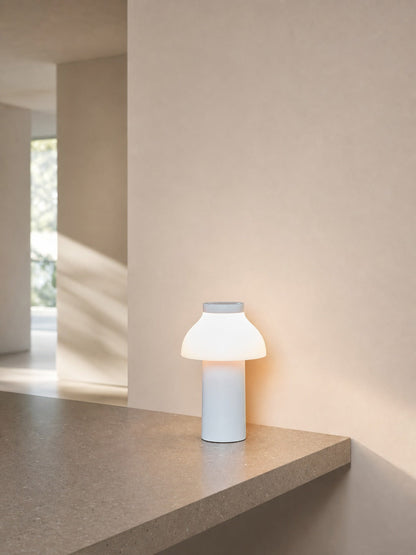 Modern Portable Table Lamp – Minimalist Rechargeable Light for Indoor Outdoor Use