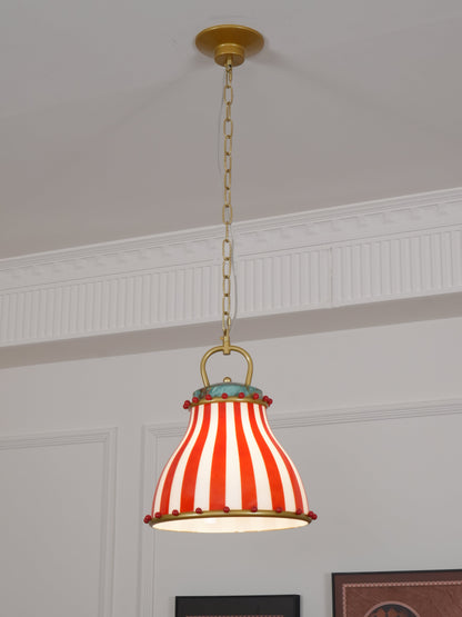 Dekoration Retro Glas Zirkus Pendelleuchte