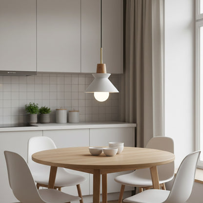 Halotaper Minimalist Tapered Pendant Lamp – Contemporary Decorative Lighting for Home