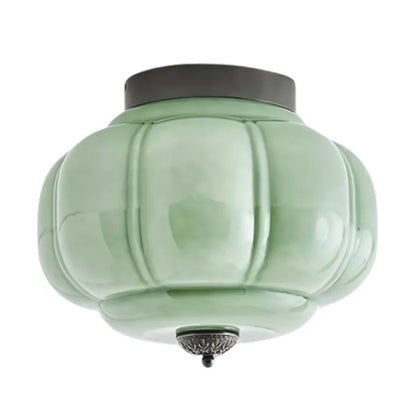 Eloise Deckenleuchte Milchglas - Unterputzmontage Deckenlampe Vintage
