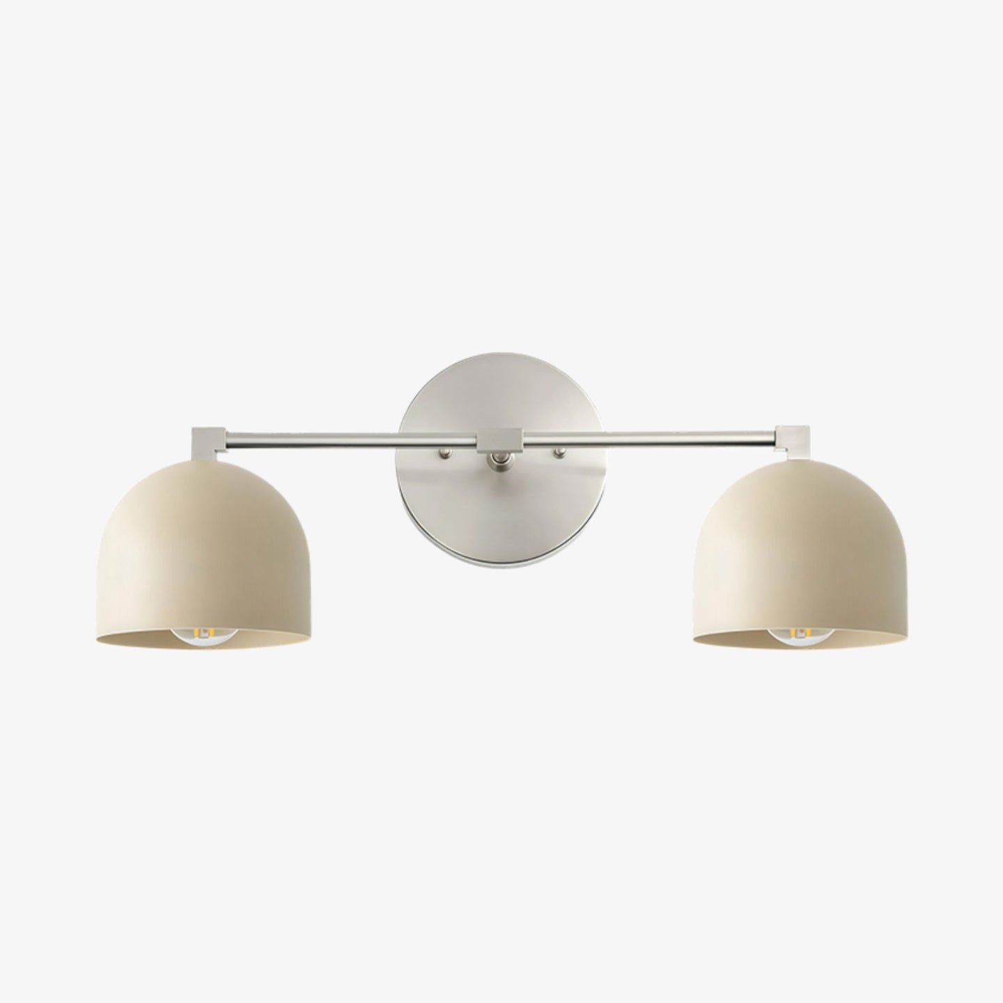 Metio Dome Mid-Century Deep Ball Vanity Lamp - Brass Wall Sconce