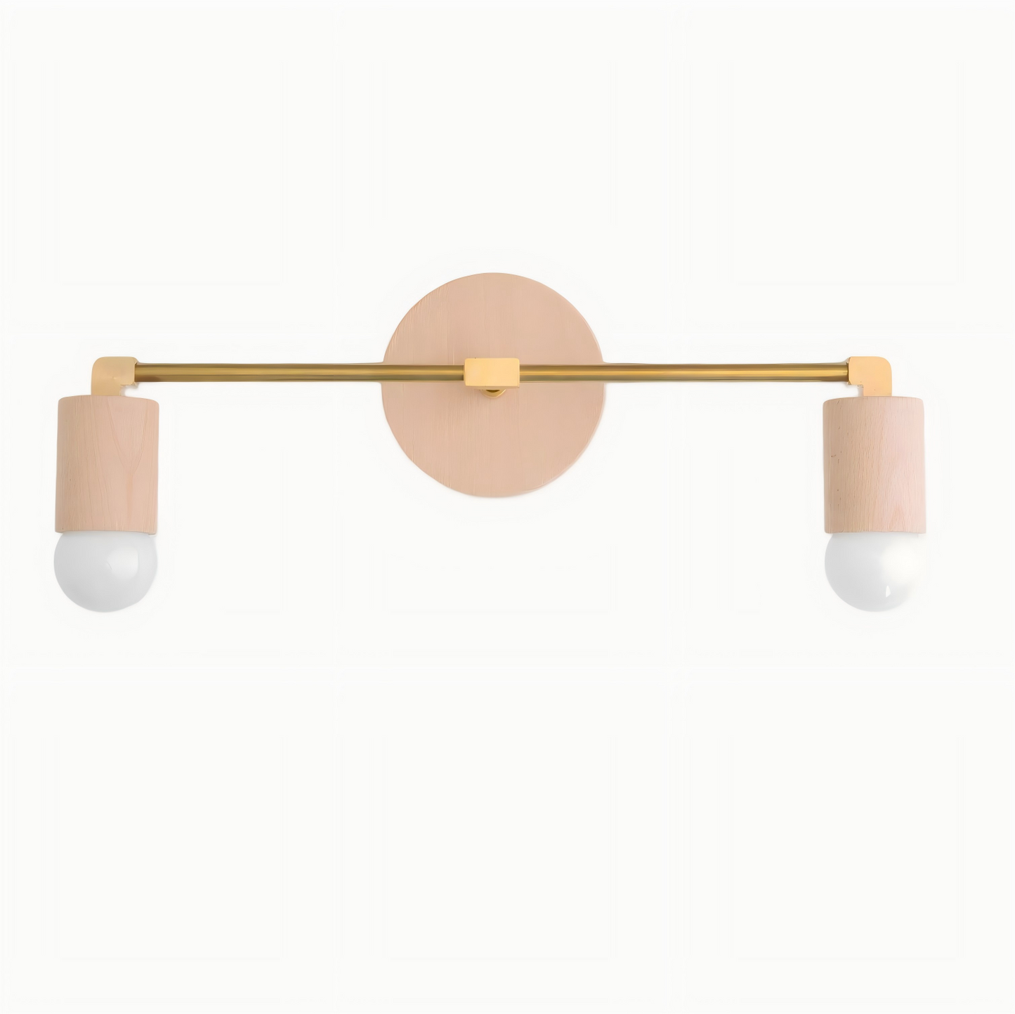 Mobilux Line Holz- und Schminktischleuchte – Böhmische Badezimmerbeleuchtung