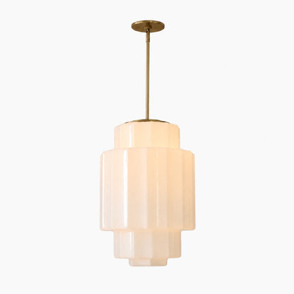 Vexrona Glas-Pendelleuchte – Elegante, verstellbare Metall-Aufhängestange für Wohnzimmer und Bar