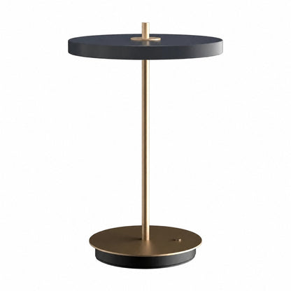 Astris Modern Minimalist Metal Table Lamp Soft LED Illumination for Living Room and Office