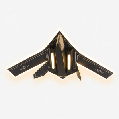Jet fighter LED ceiling light