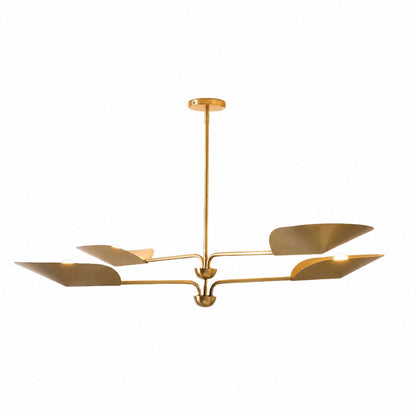 Kronleuchter aus Lutal-Bronze – Modernes Design mit monochromer Oberfläche