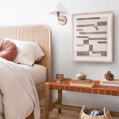 Diora Contemporary Wall Lamp with Soft Shade - Versatile Wall Sconce for Bedroom or Lounge