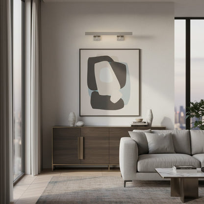 Minimalist Slim Picture Sconce - Metal Art Light