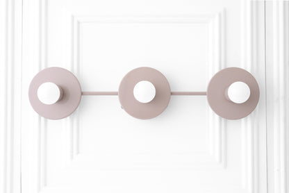 Radiro Globe Modern Spherical Glass Vanity Light – Minimalist 3-Light Fixture for Bathrooms