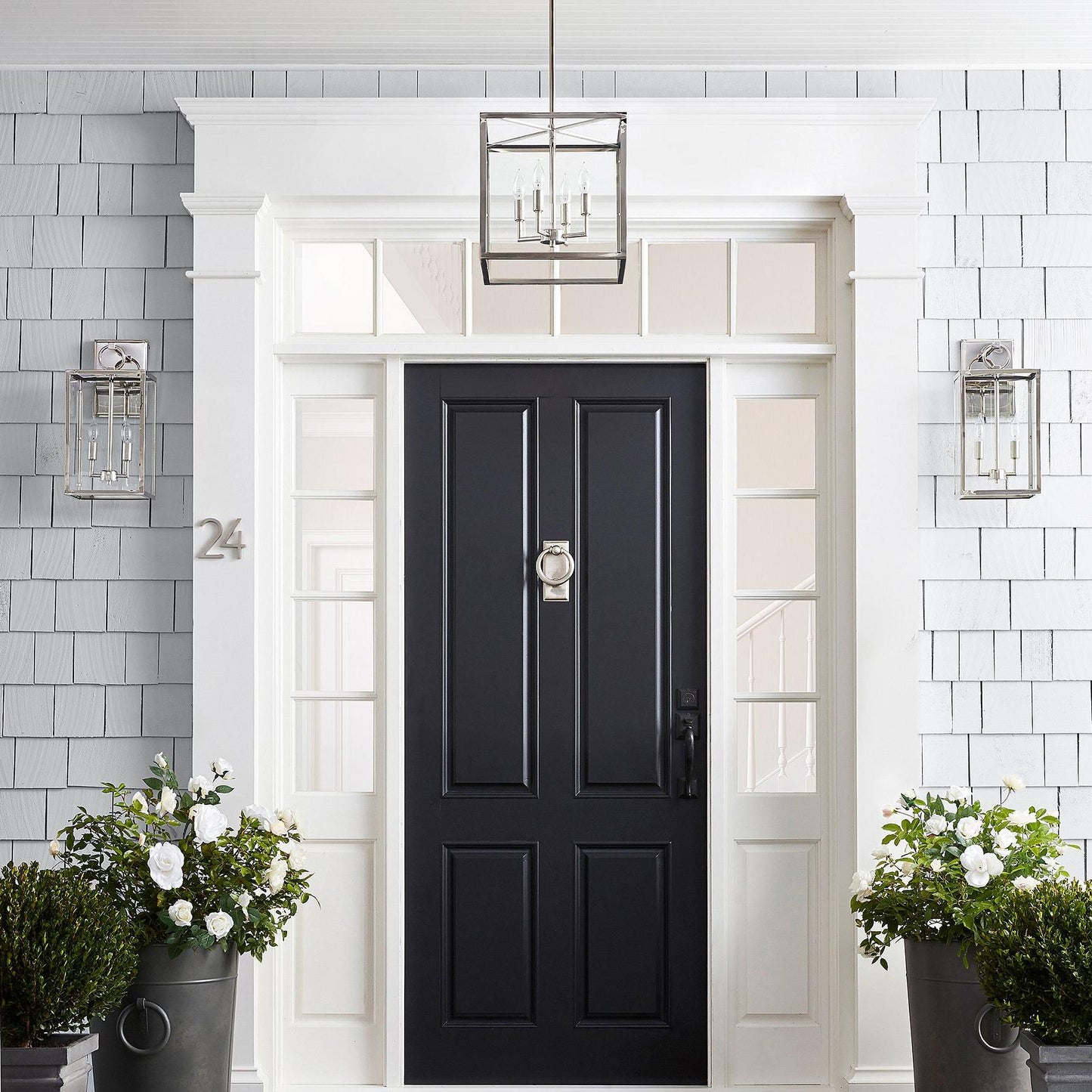 Ferrix Industrial Wall Lamp – Iron & Glass for Garden & Patio