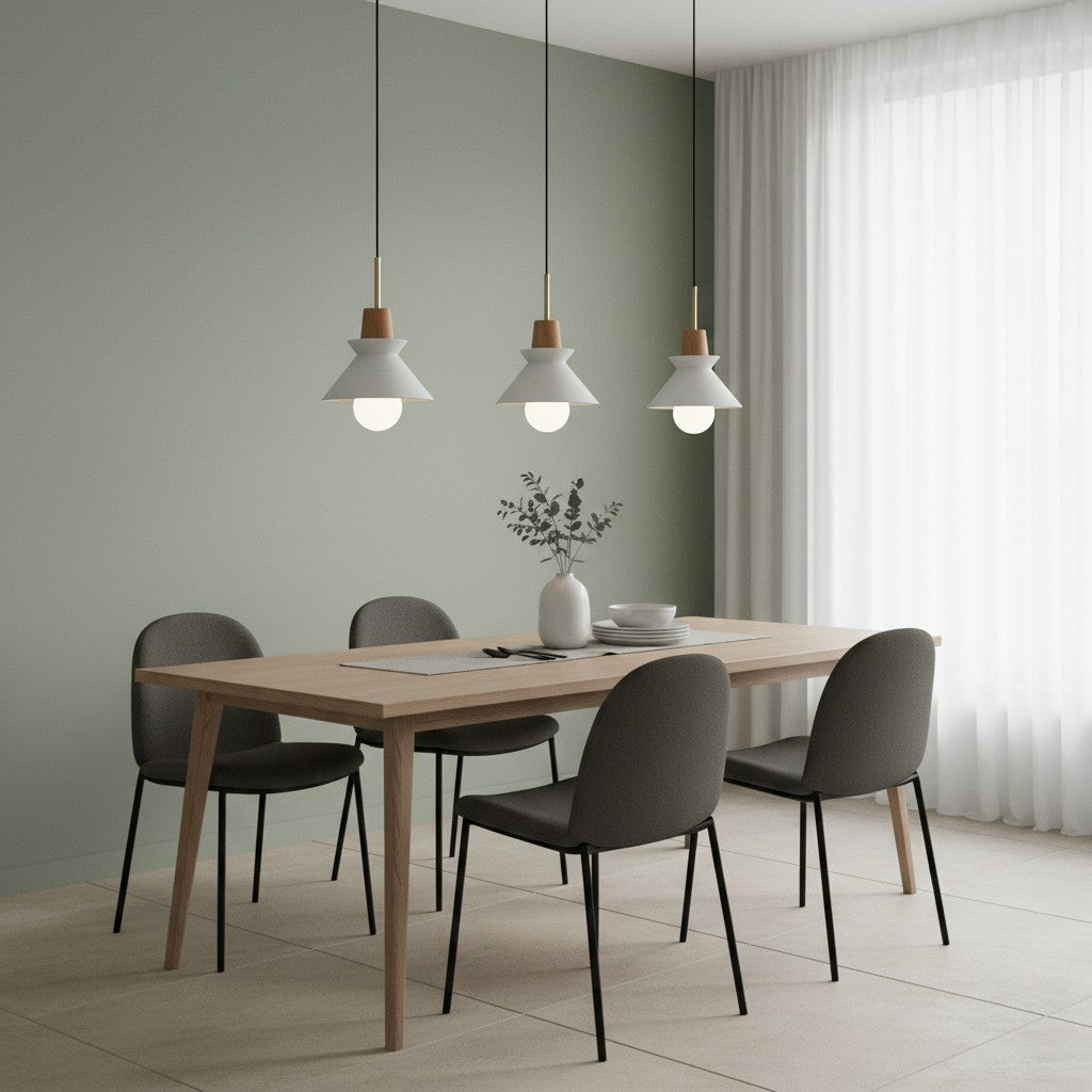 Halotaper Minimalist Tapered Pendant Lamp – Contemporary Decorative Lighting for Home
