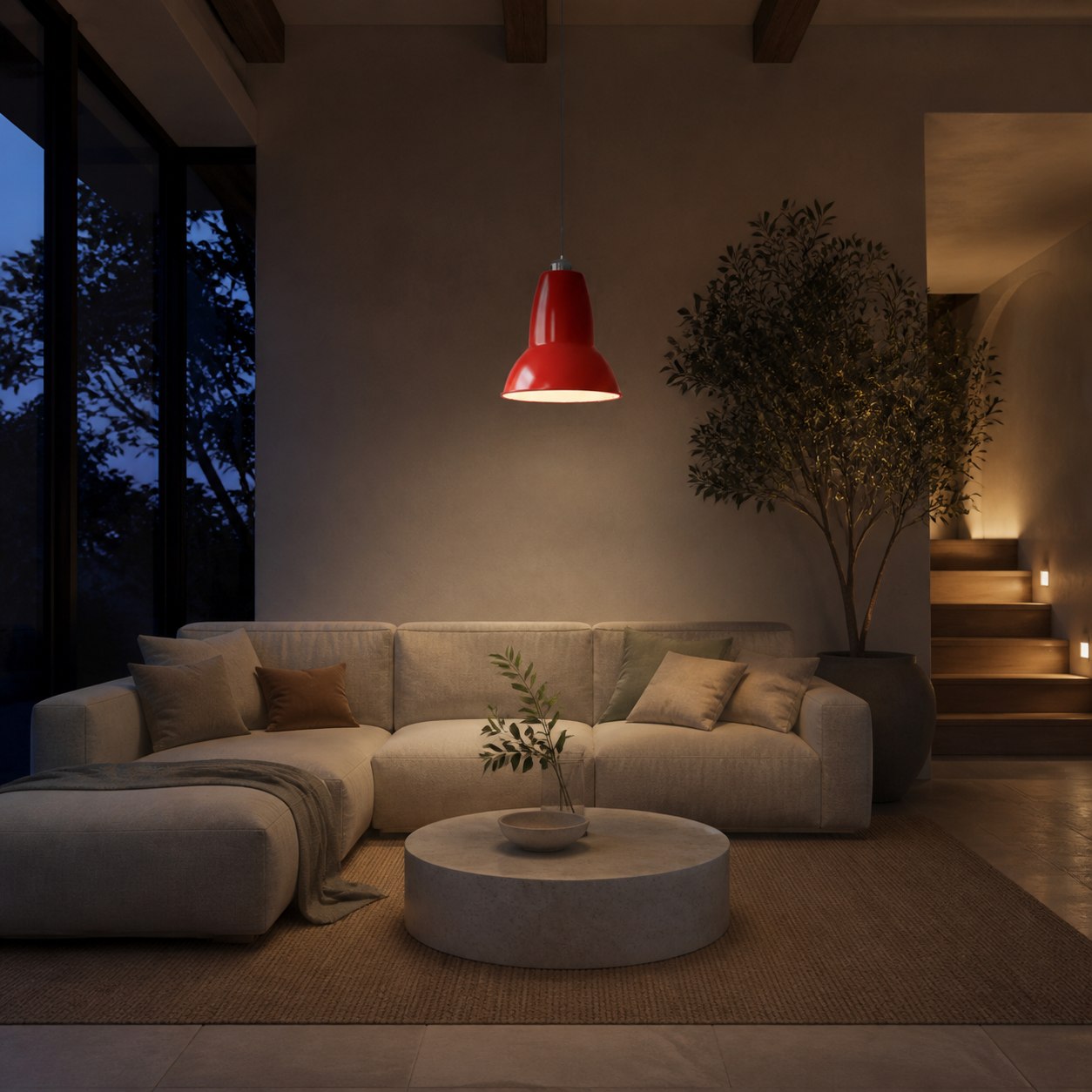 Modryx Classic Pendant Light - Timeless Minimalist Hanging Lamp for Home