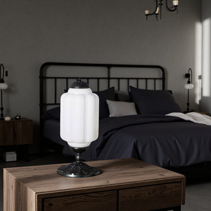 Eloise Tischlampe - Vintage Design Glas Tischlampe