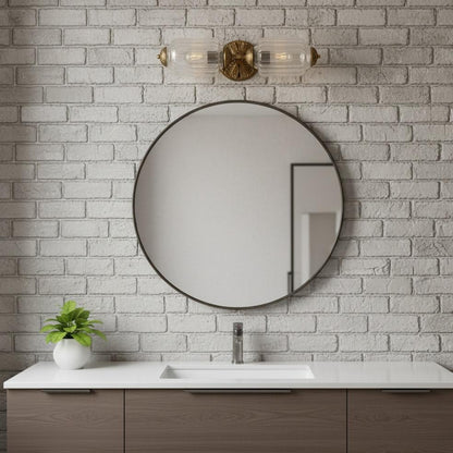 Eloise Glass Wall Sconce - Vintage Milk Glass Vanity Sconce