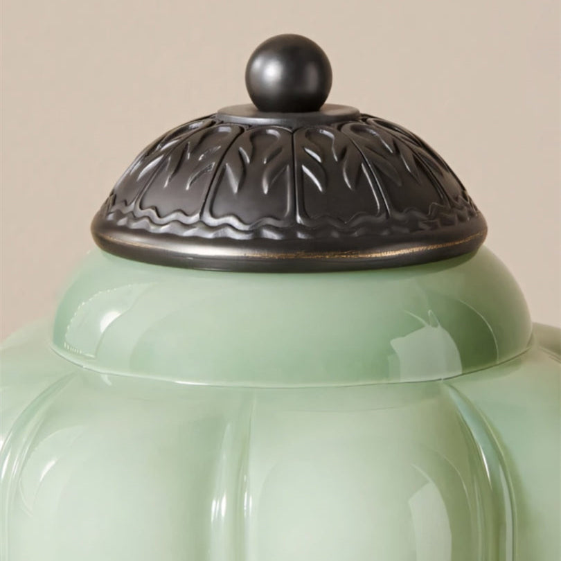 Eloise Tischlampe - Vintage Design Glas Tischlampe