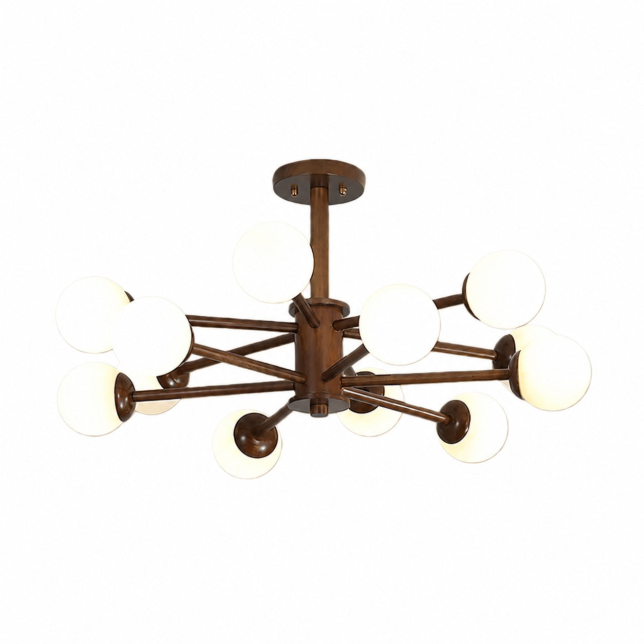 Orrise Molecular Design Ceiling Lamp - Artistic Branch Lighting Chandelier for Home Spaces