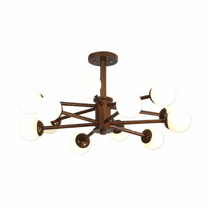 Orrise Molecular Design Ceiling Lamp - Artistic Branch Lighting Chandelier for Home Spaces
