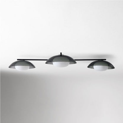 Elorina 3-Light Flush Mount Glass/Metal Ceiling Light - A Stylish Fixture for Modern Spaces